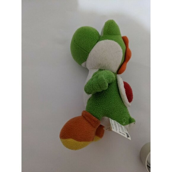Yoshi Plush  Green Dinosaur Pet Super Mario Bros plush   9.5" - Picture 5 of 10